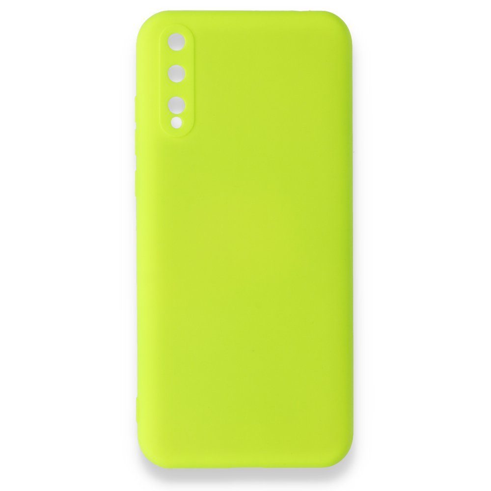 CLZ942 Huawei Y8p Kılıf Nano İçi Kadife  Silikon - Ürün Rengi : Yeşil