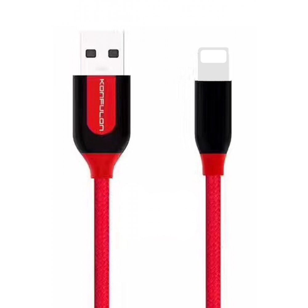 CLZ942 S51 Lightning Kablo İphone Uyumlu 1m 3a - Ürün Rengi : Kırmızı