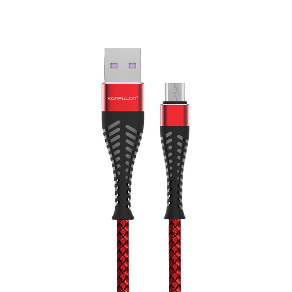 CLZ942 S61 Micro Usb Kablo 1.2m 3.1a - Ürün Rengi : Kırmızı
