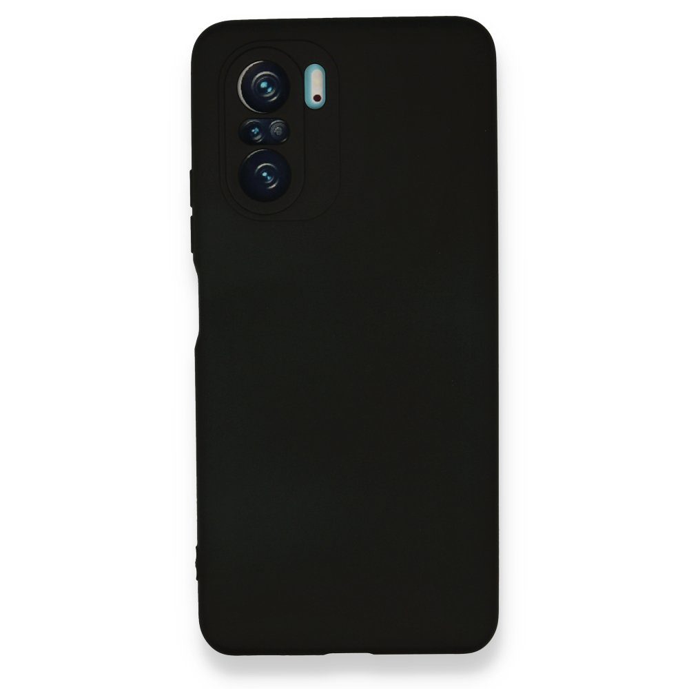 CLZ942 Xiaomi Mi 11i Kılıf Nano İçi Kadife  Silikon - Ürün Rengi : Siyah