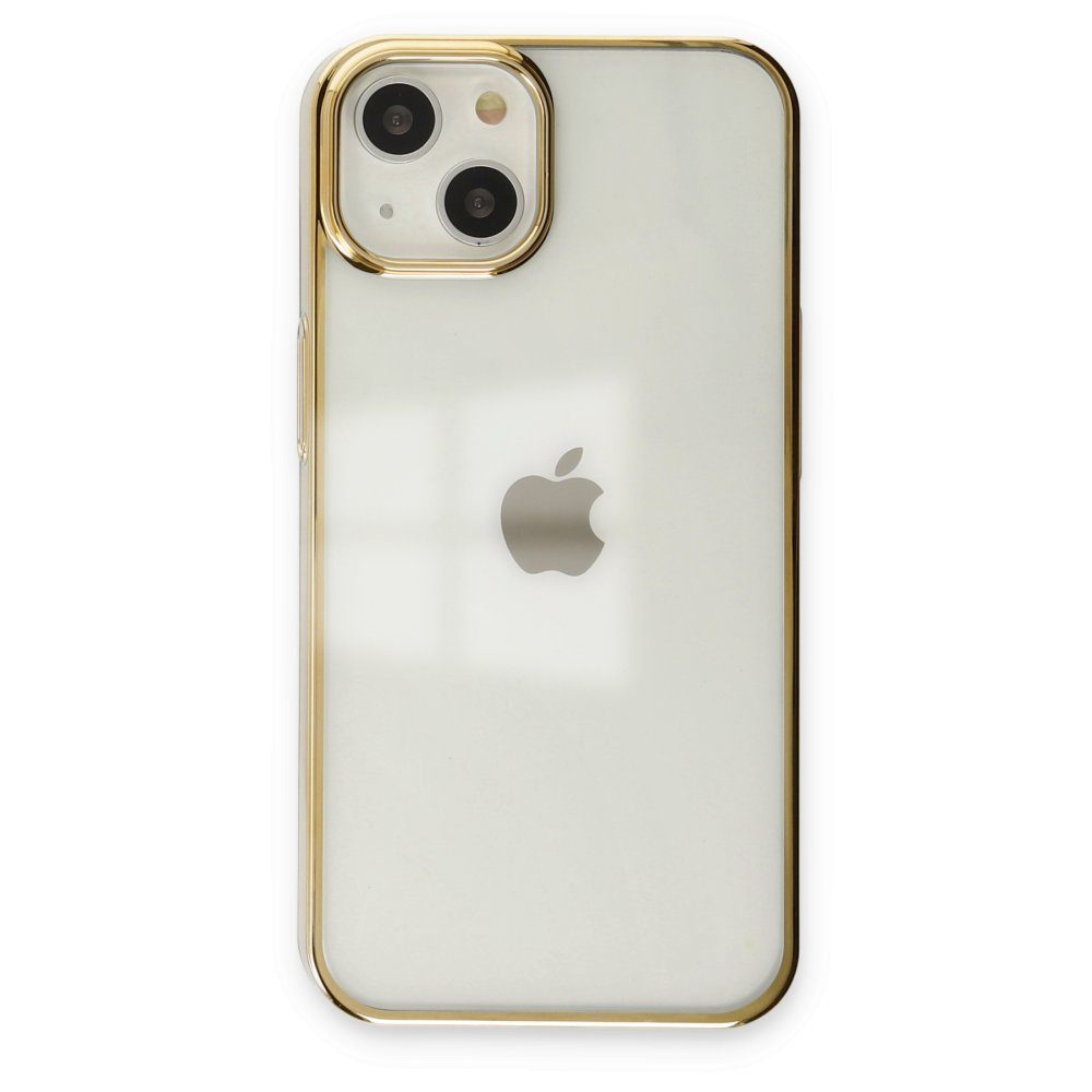 CLZ942 İphone 14 Kılıf Element Silikon - Ürün Rengi : Gold