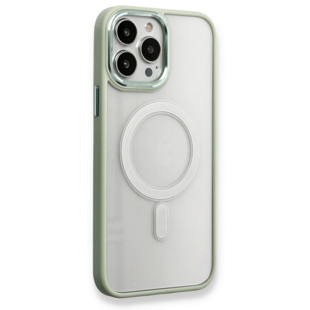 CLZ942 İphone 14 Pro Max Kılıf Room Magneticsafe Silikon - Ürün Rengi : Köknar Yeşili