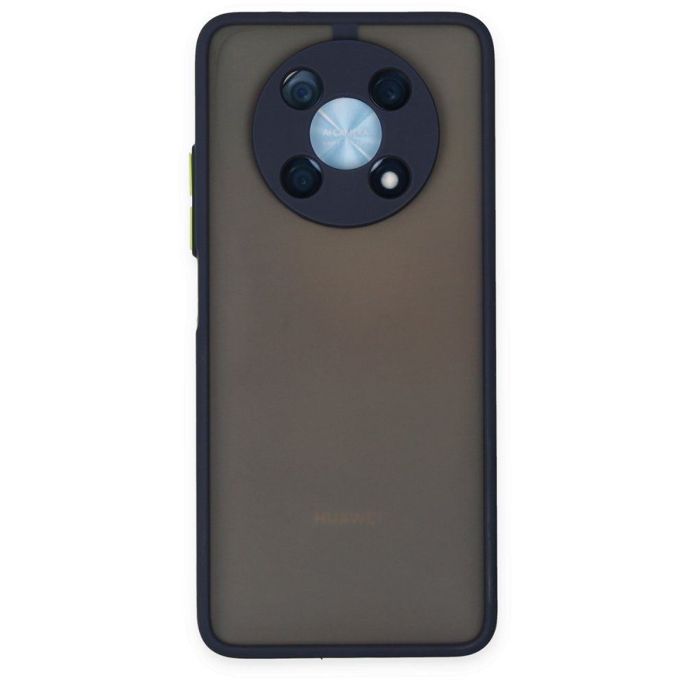 CLZ942 Huawei Nova Y90 Kılıf Montreal Silikon Kapak - Ürün Rengi : Siyah