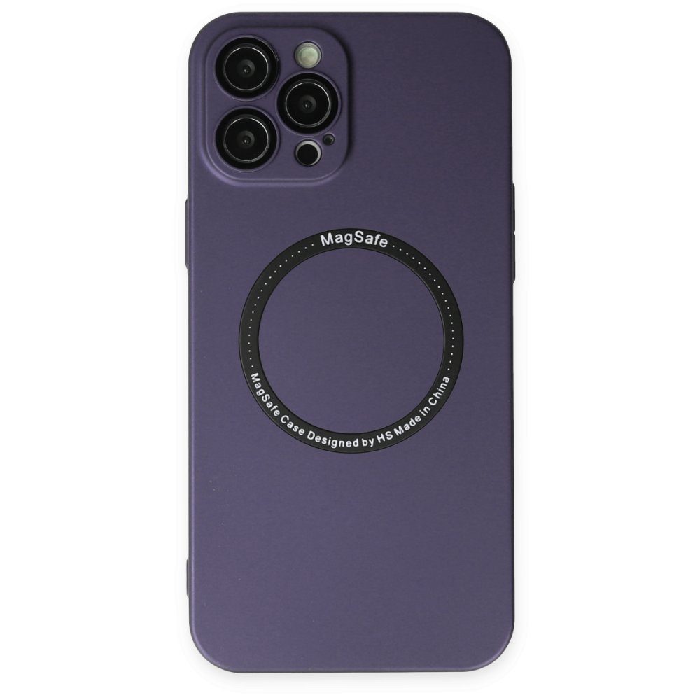 CLZ942 İphone 12 Pro Kılıf Jack Magneticsafe Lens Silikon - Ürün Rengi : Siyah