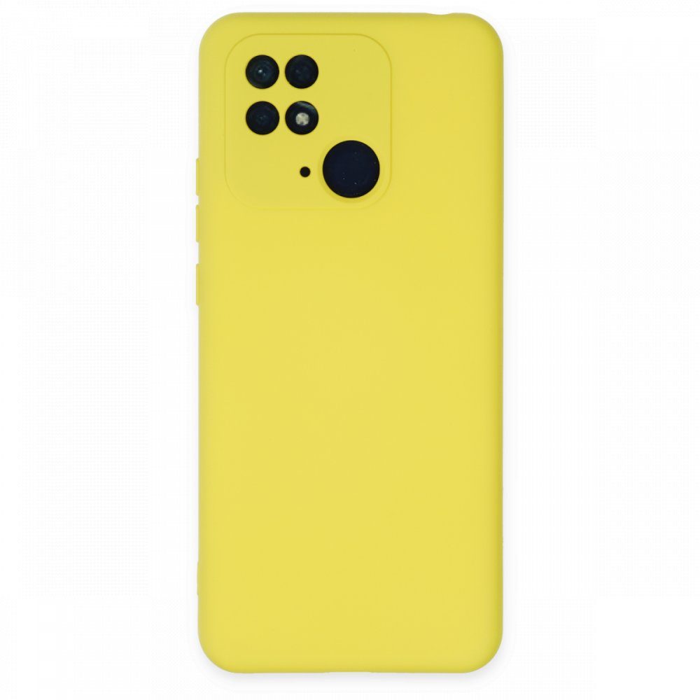 CLZ942 Xiaomi Poco C40 Kılıf Nano İçi Kadife  Silikon - Ürün Rengi : Sarı