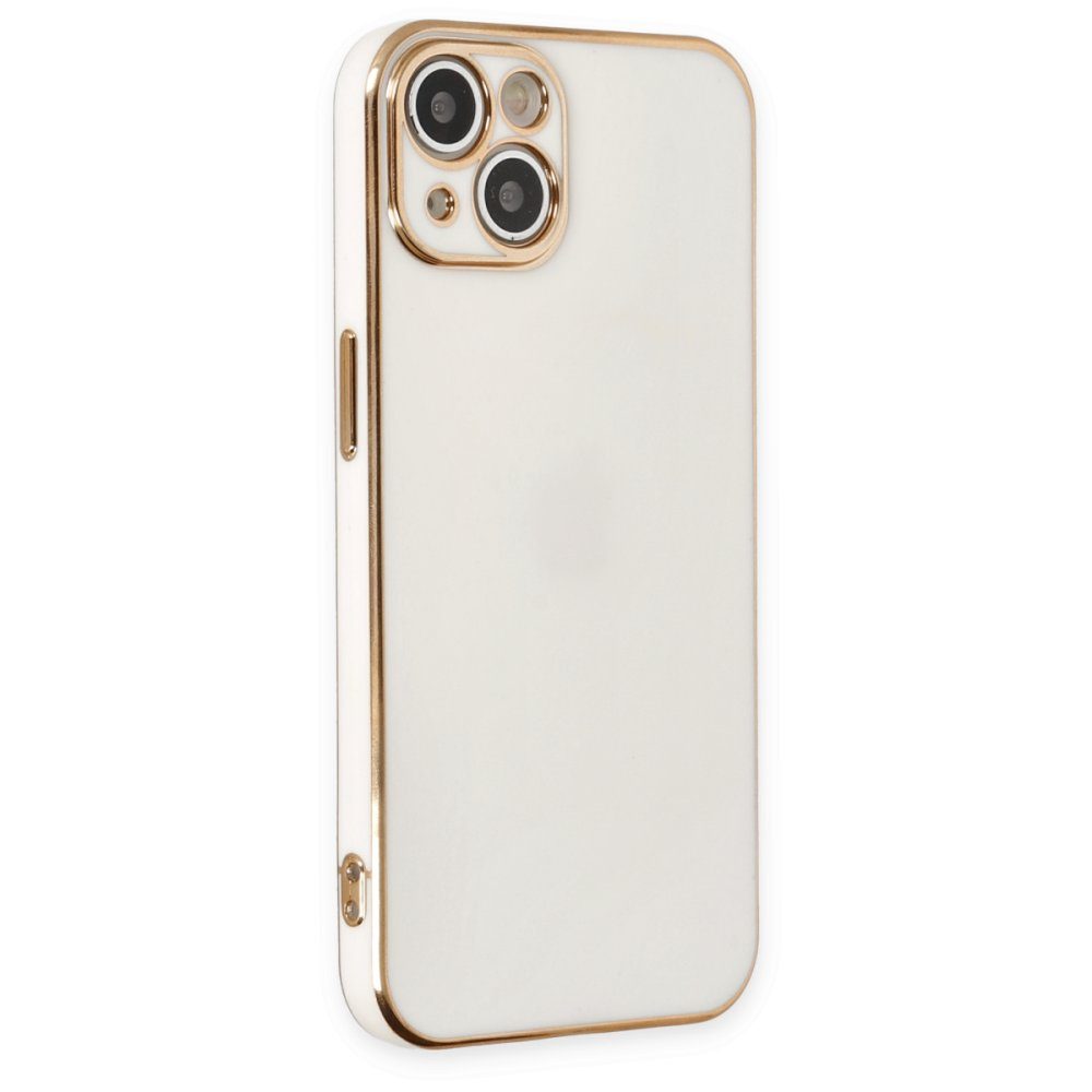 CLZ942 İphone 14 Plus Kılıf Volet Silikon - Ürün Rengi : Beyaz
