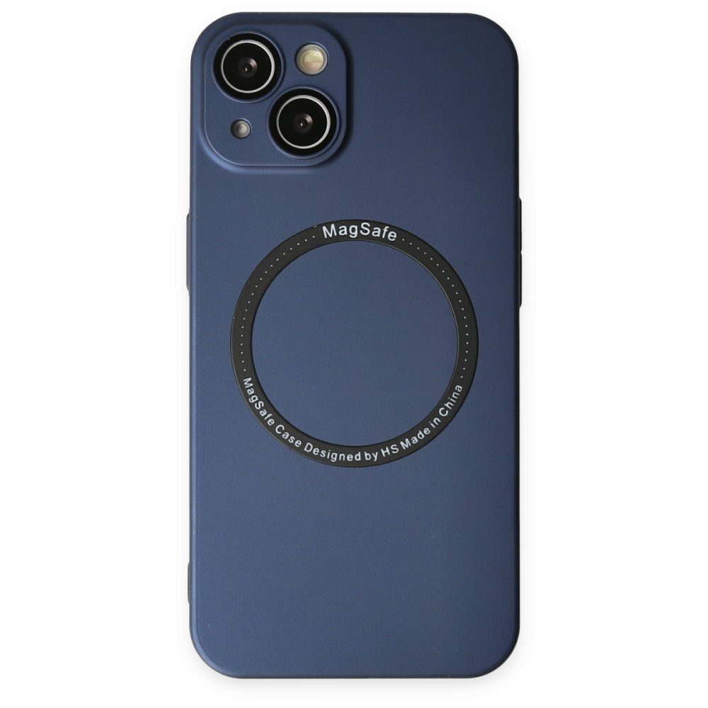 CLZ942 İphone 14 Plus Kılıf Jack Magneticsafe Lens Silikon - Ürün Rengi : Siyah