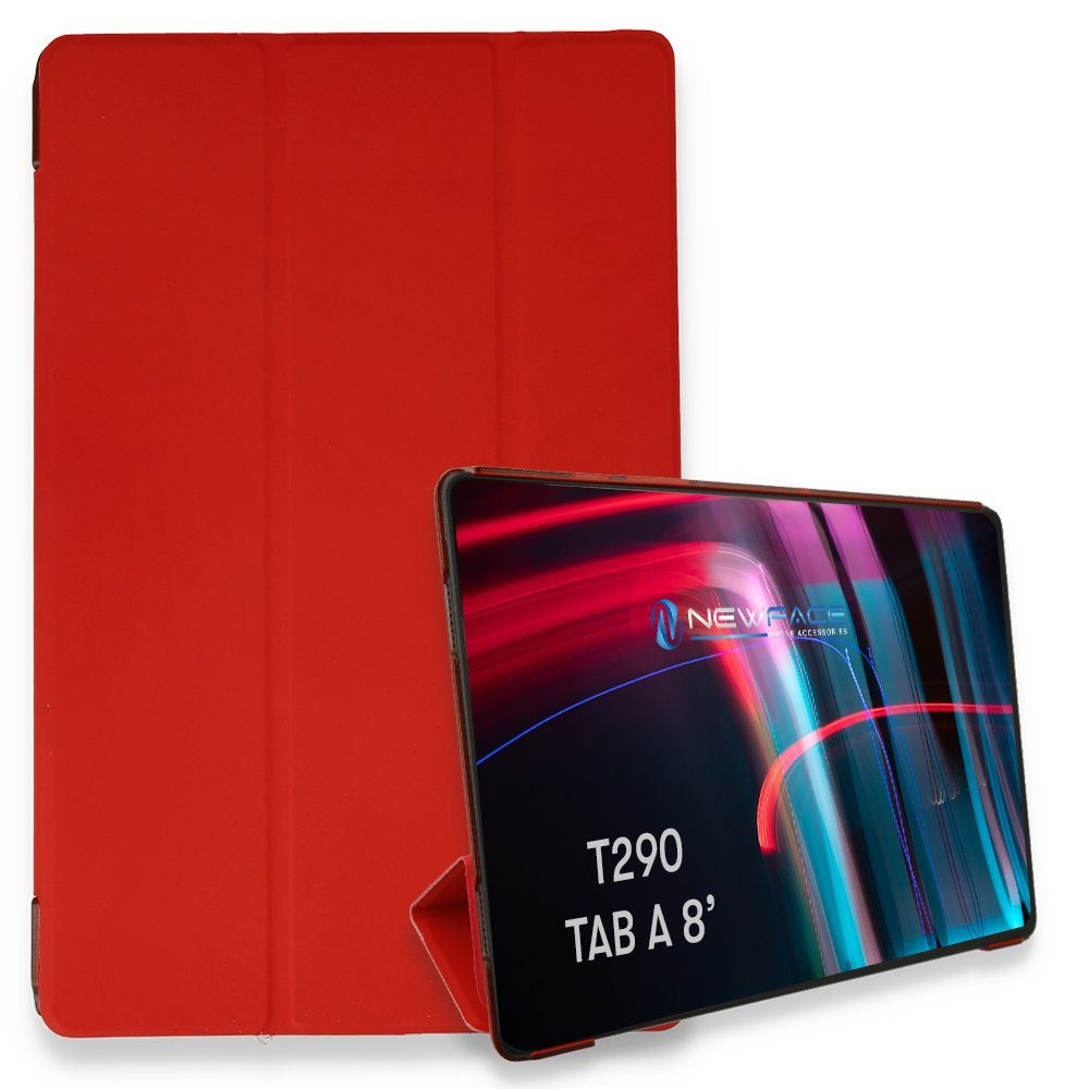 CLZ942 Samsung Galaxy T290 Tab A 8 Kılıf Tablet Smart Kılıf - Ürün Rengi : Siyah