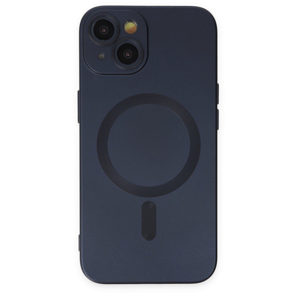 CLZ942 İphone 14 Kılıf Moshi Lens Magneticsafe Silikon - Ürün Rengi : Siyah