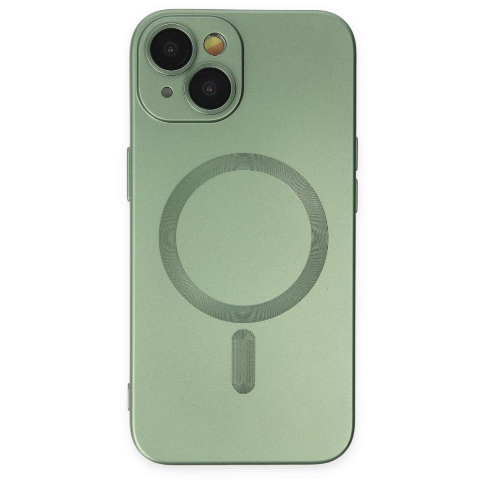 CLZ942 İphone 14 Kılıf Moshi Lens Magneticsafe Silikon - Ürün Rengi : Füme