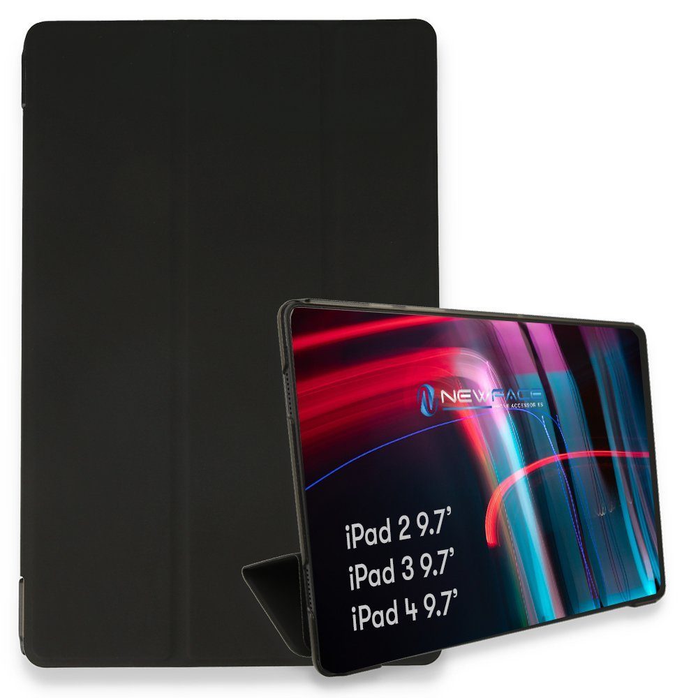 CLZ942 İpad 3 9.7 Kılıf Tablet Smart Kılıf - Ürün Rengi : Siyah