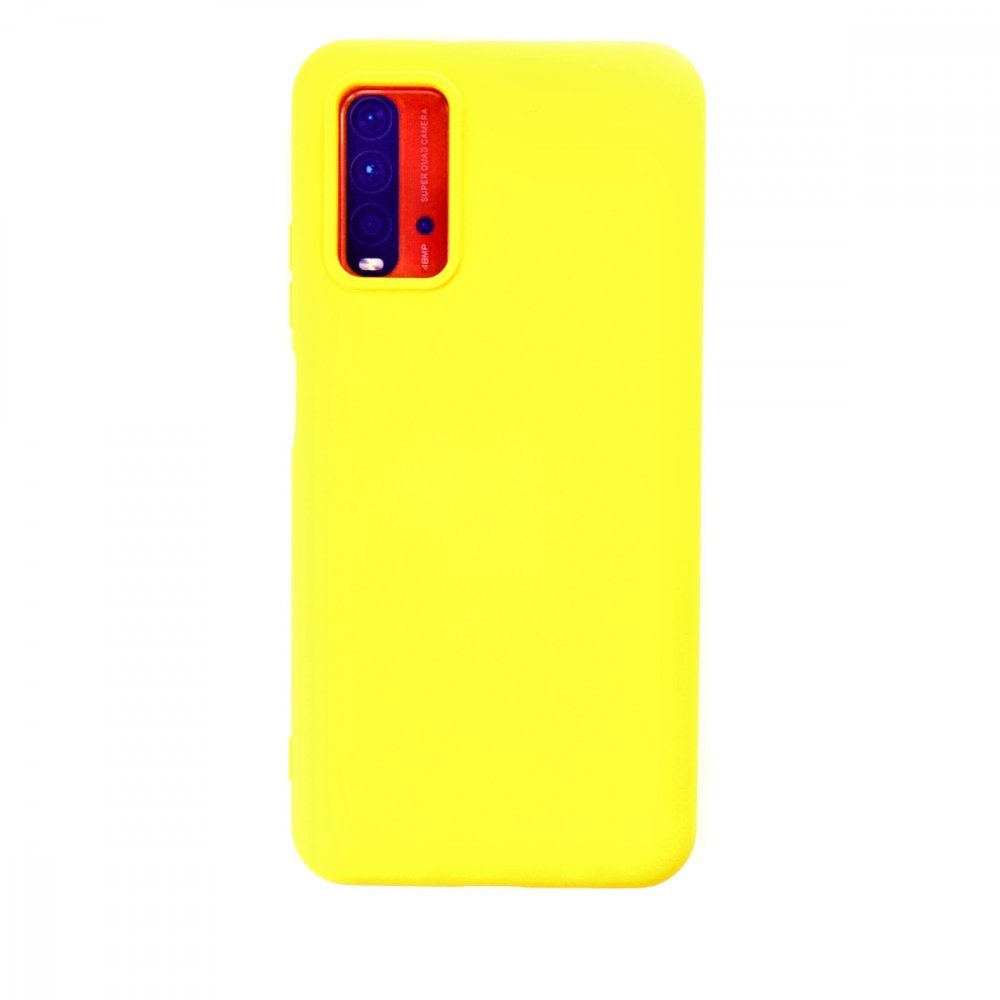 CLZ942 Xiaomi Redmi Note 9 4g Kılıf Nano İçi Kadife  Silikon - Ürün Rengi : Sarı