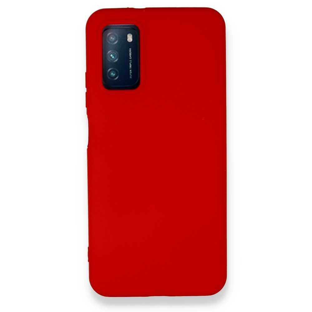 CLZ942 Xiaomi Pocophone M3 Kılıf Nano İçi Kadife  Silikon - Ürün Rengi : Gri