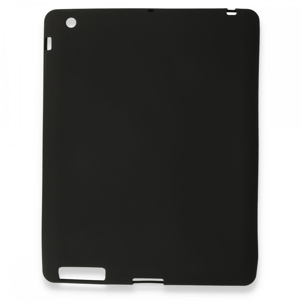 CLZ942 İpad 2 9.7 Kılıf Evo Tablet Silikon - Ürün Rengi : Siyah