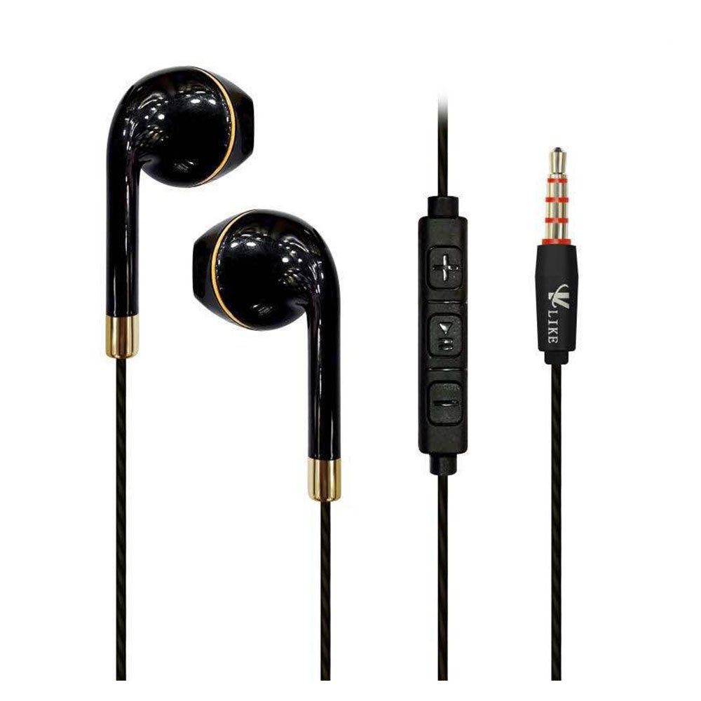 CLZ942 Vlike Vk820 Kulak İçi Kulaklık - Ürün Rengi : Siyah