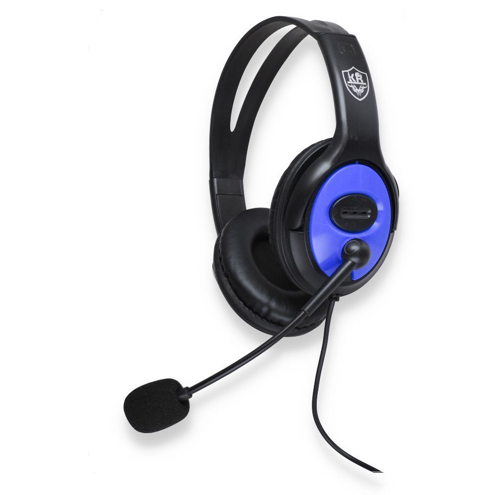 CLZ942 Gm702 Kafa Üstü Oyuncu Kulaklık - Ürün Rengi : Mavi