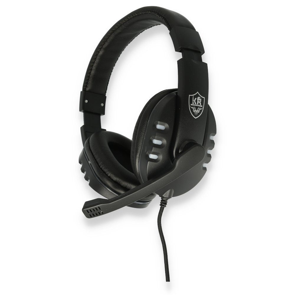 CLZ942 Kr Gm101 Rgb Işıklı Oyuncu Kulaklığı - Ürün Rengi : Siyah