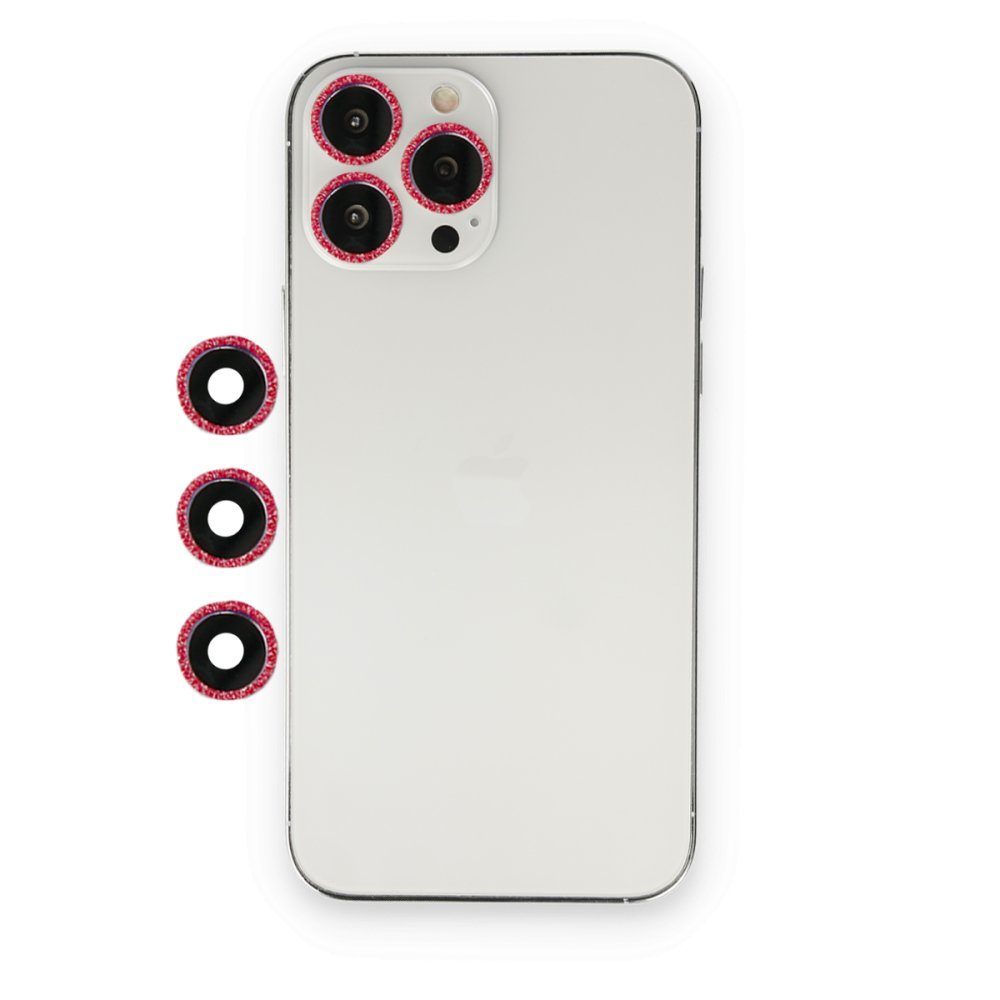 CLZ942 İphone 14 Pro Shine Kamera Lens - Ürün Rengi : Kırmızı