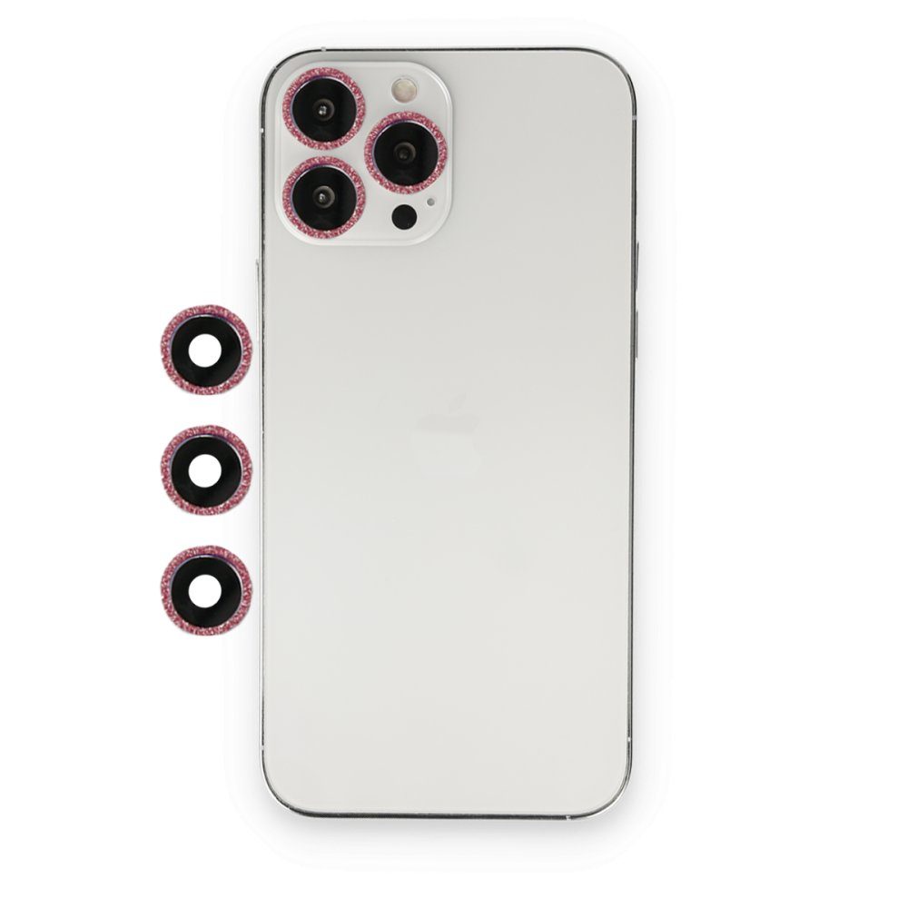 CLZ942 İphone 14 Pro Max Shine Kamera Lens - Ürün Rengi : Kırmızı