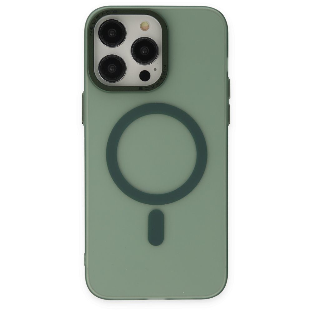 CLZ942 İphone 14 Pro Kılıf Lodos Magneticsafe Mat Kapak - Ürün Rengi : Pembe
