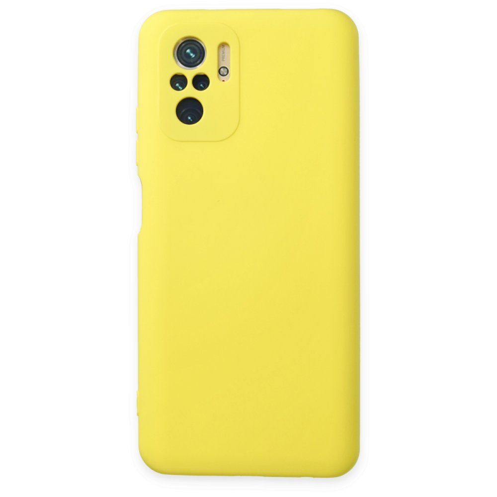 CLZ942 Xiaomi Poco M5s Kılıf Nano İçi Kadife  Silikon - Ürün Rengi : Pudra