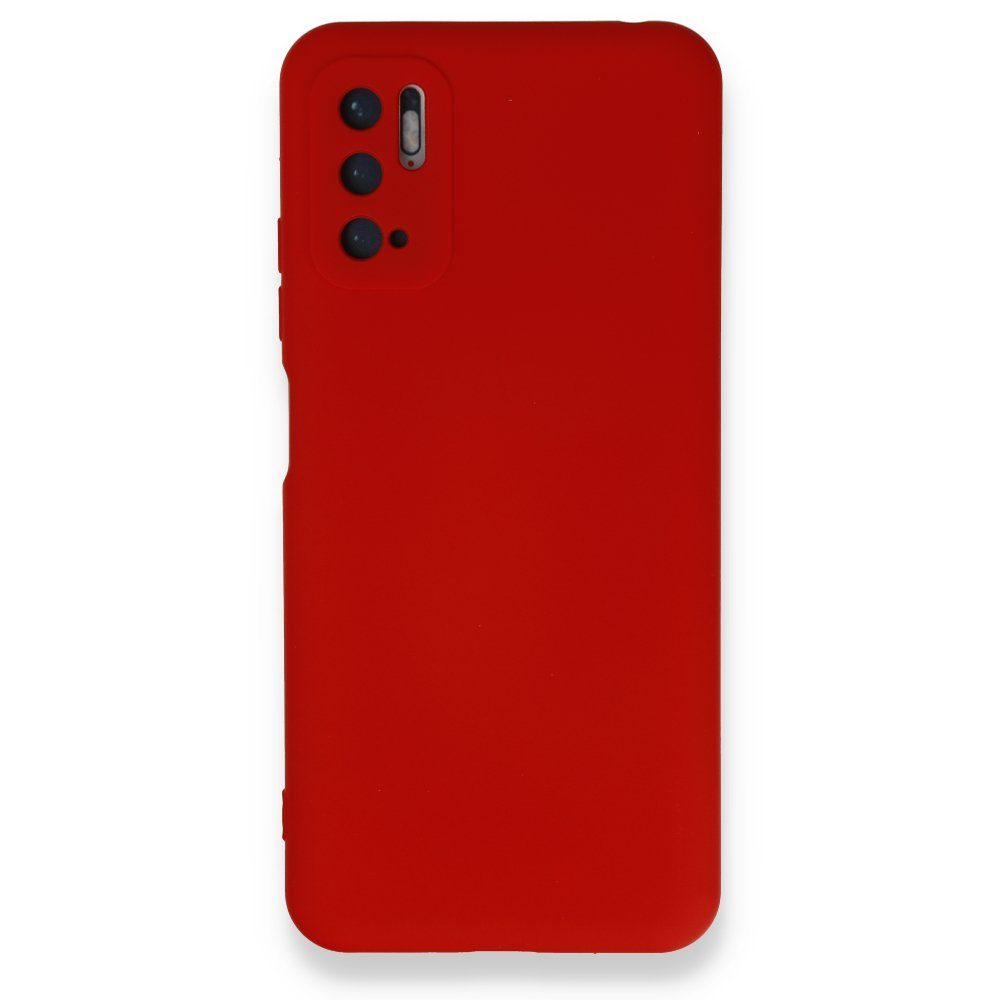 CLZ942 Xiaomi Poco M3 Pro Kılıf Nano İçi Kadife  Silikon - Ürün Rengi : Turuncu