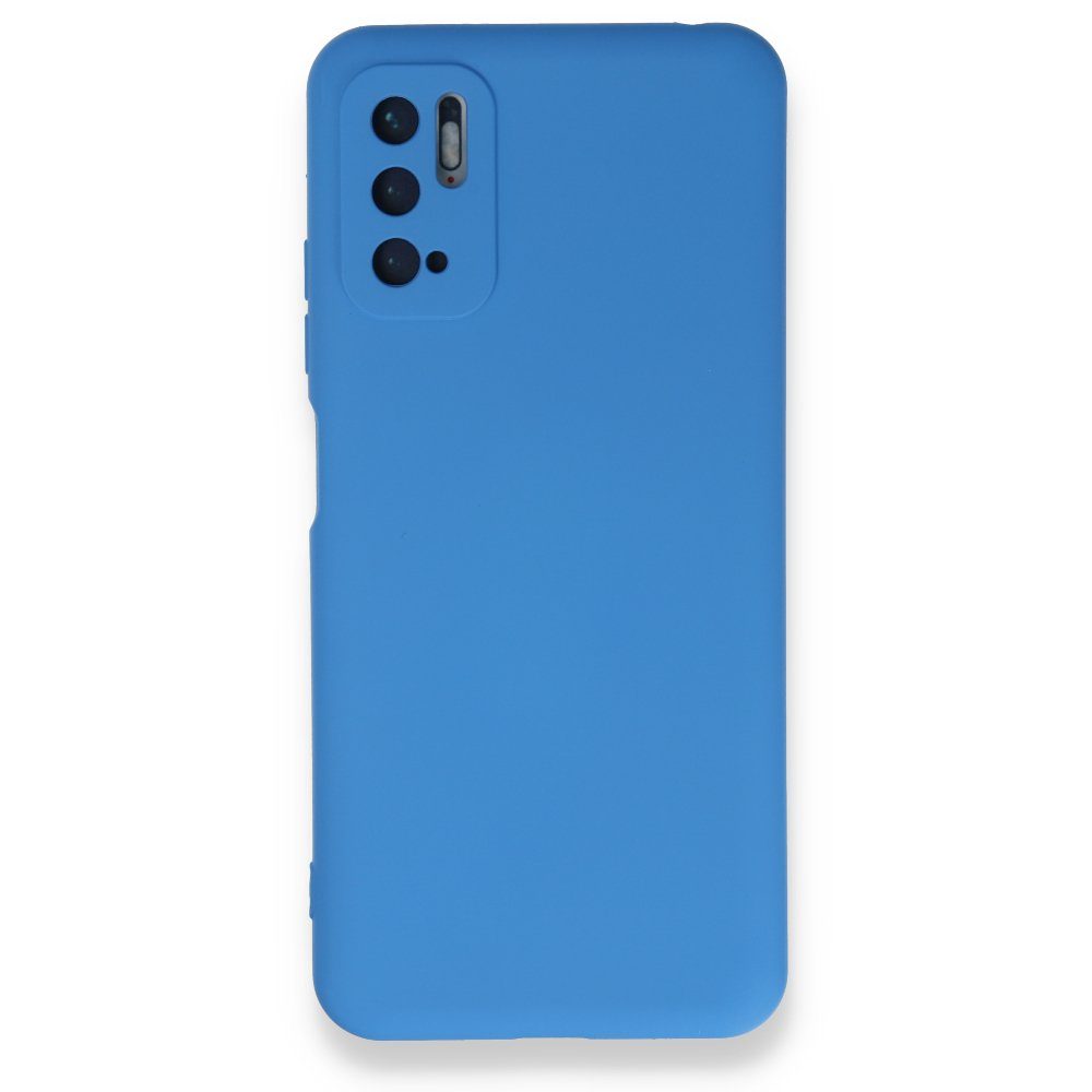 CLZ942 Xiaomi Poco M3 Pro Kılıf Nano İçi Kadife  Silikon - Ürün Rengi : Turuncu