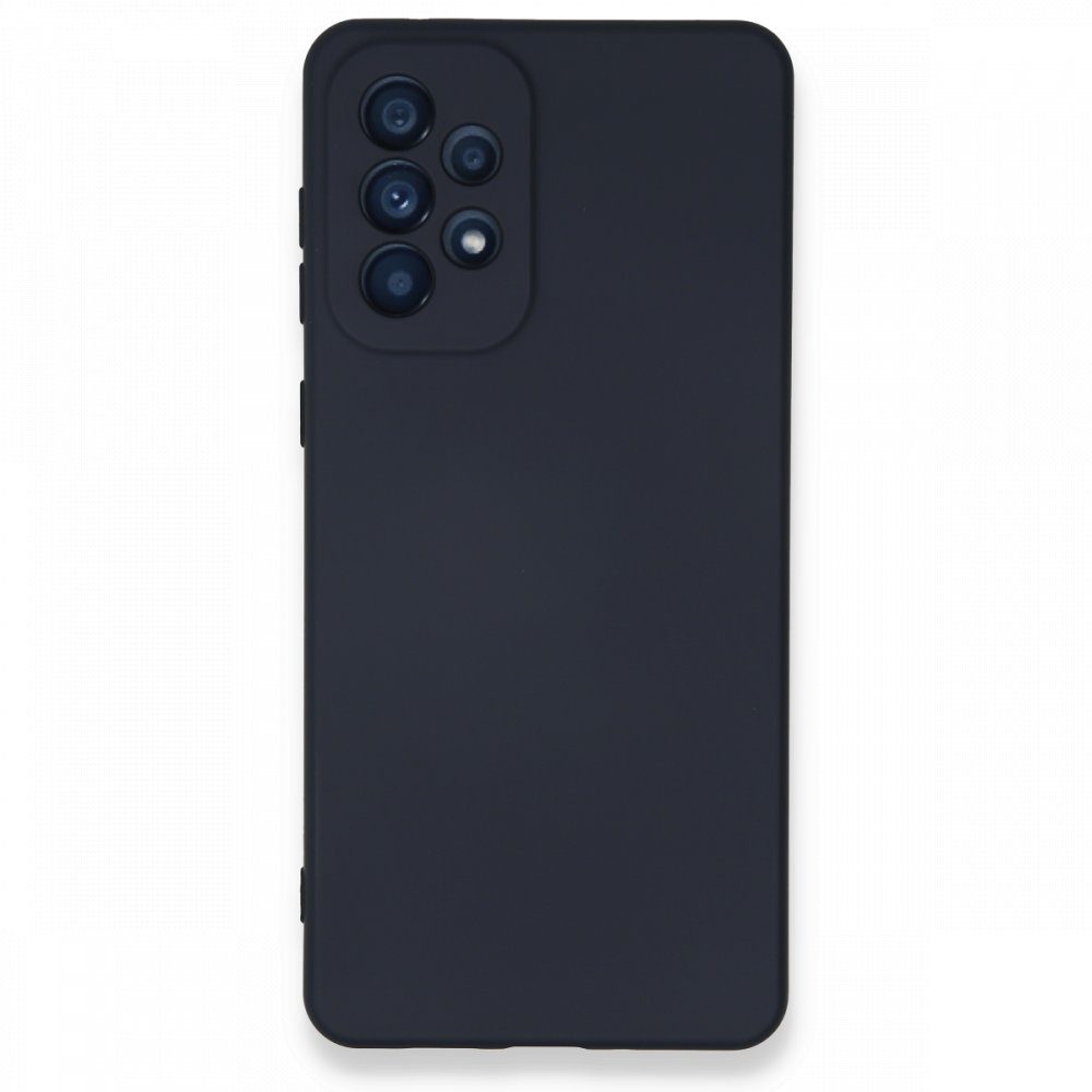 CLZ942 Samsung Galaxy A53 5g Kılıf Nano İçi Kadife  Silikon - Ürün Rengi : Siyah