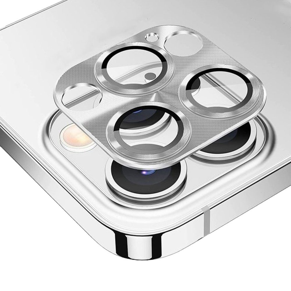 CLZ942 İphone 14 Pro Max Pers Alüminyum Kamera Lens - Ürün Rengi : Mor