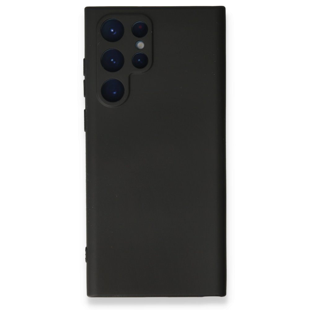 CLZ942 Samsung Galaxy S23 Ultra Kılıf Nano İçi Kadife  Silikon - Ürün Rengi : Turuncu