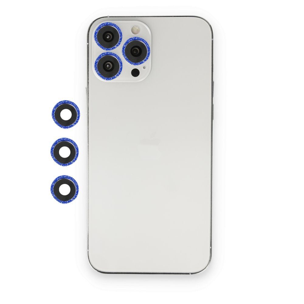 CLZ942 İphone 12 Pro Max Shine Kamera Lens - Ürün Rengi : Lacivert