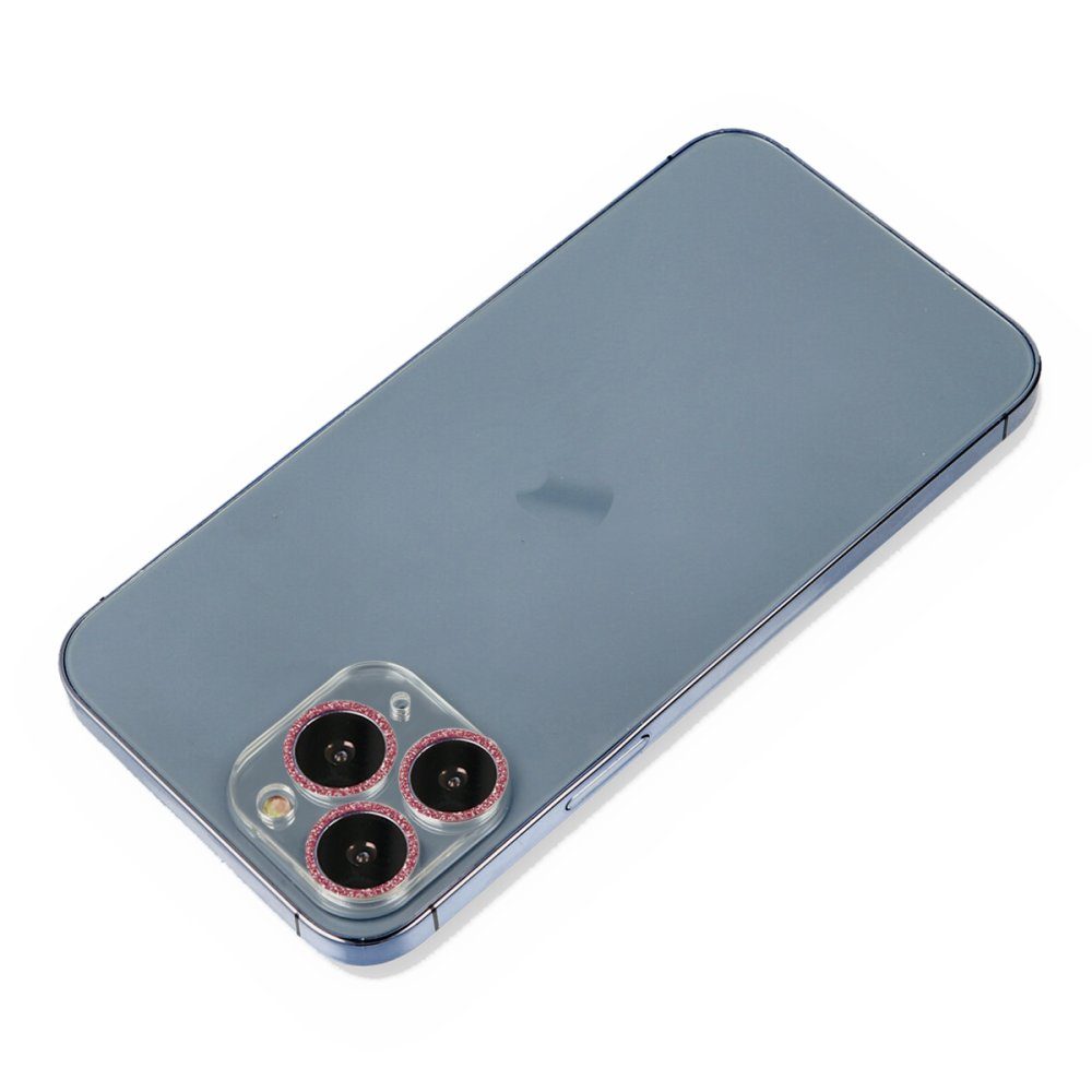 CLZ942 İphone 11 Pro Shine Kamera Lens Koruma Cam - Ürün Rengi : Siyah