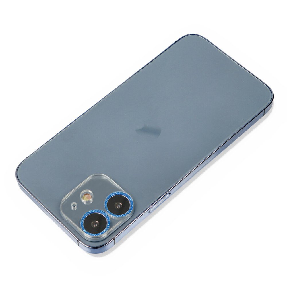 CLZ942 İphone 12 Mini Shine Kamera Lens Koruma Cam - Ürün Rengi : Sierra Blue