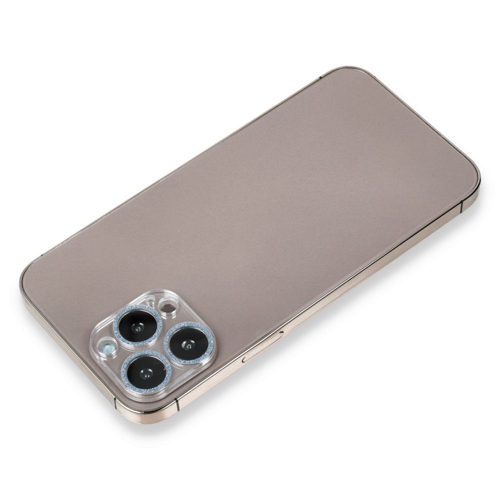 CLZ942 İphone 13 Pro Shine Kamera Lens Koruma Cam - Ürün Rengi : Gold