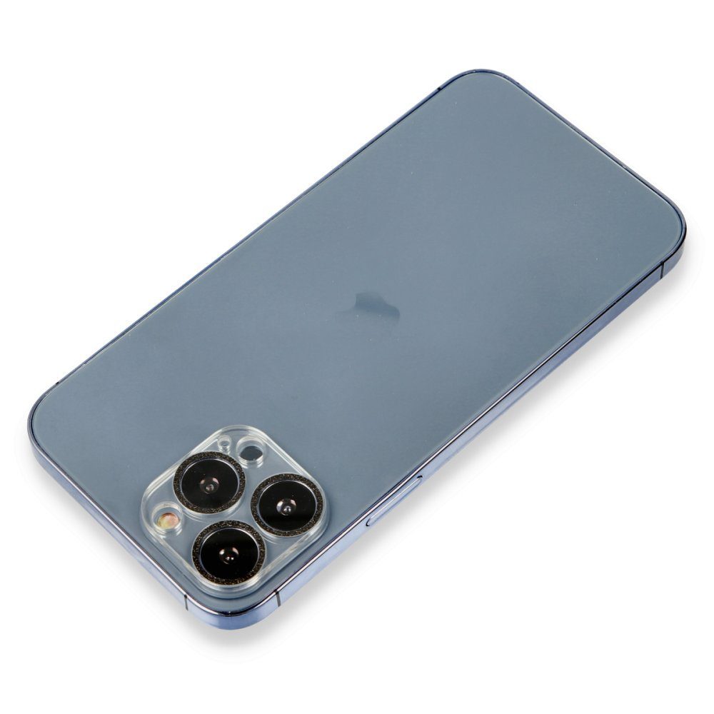 CLZ942 İphone 13 Pro Max Shine Kamera Lens Koruma Cam - Ürün Rengi : Gümüş
