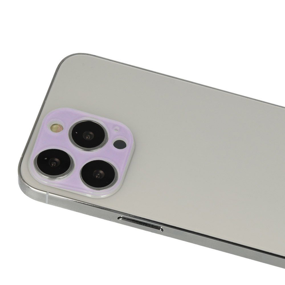 CLZ942 İphone 13 Pro Max Rainbow Kamera Lens Koruma Cam - Ürün Rengi : Siyah