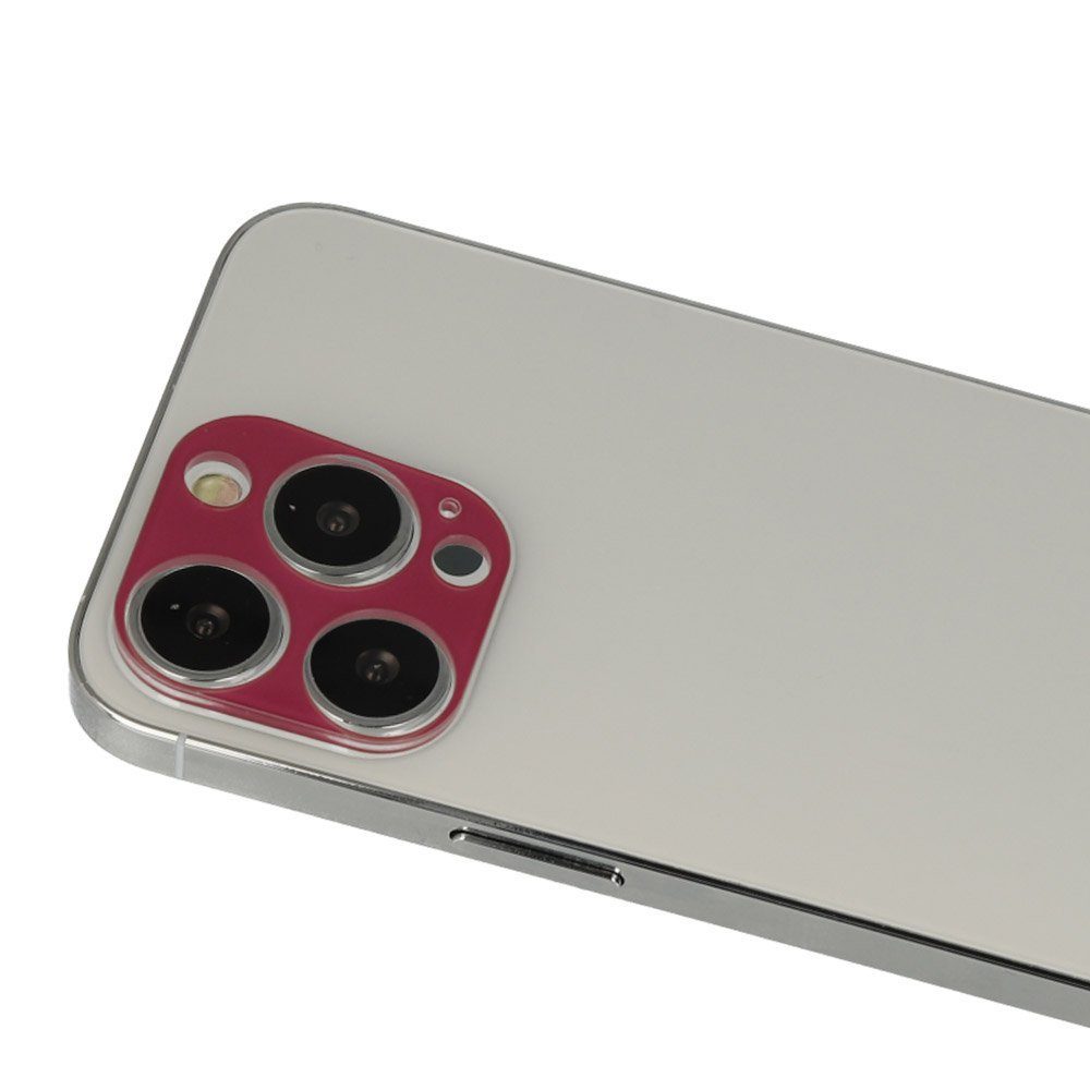 CLZ942 İphone 13 Pro Max Rainbow Kamera Lens Koruma Cam - Ürün Rengi : Beyaz