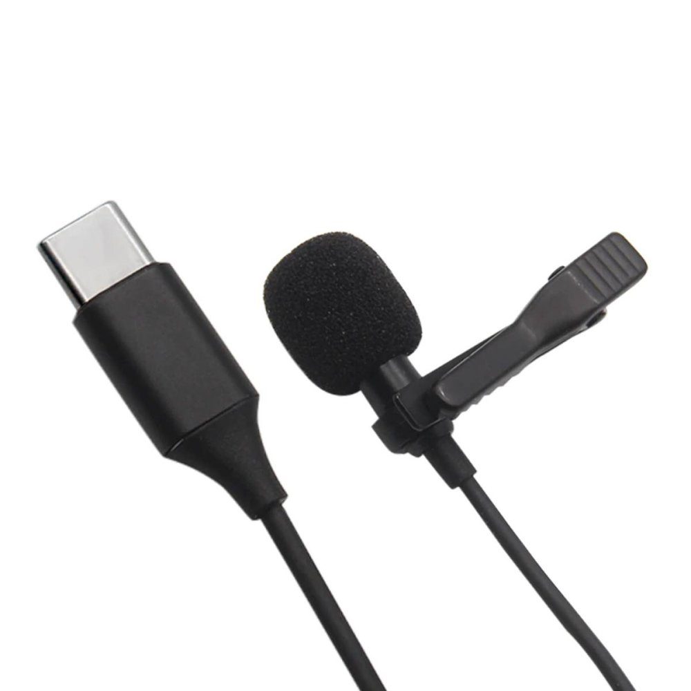 CLZ942 Type-c 2 Metre Double Mikrofon - Ürün Rengi : Siyah