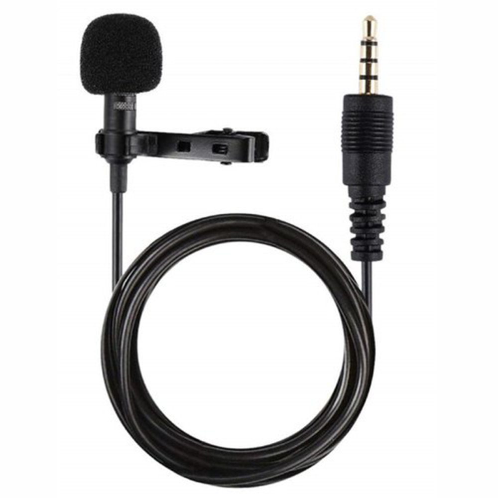CLZ942 3.5mm Jak 1.5 Metre Kulaklık Bağlayıcılı Mikrofon - Ürün Rengi : Siyah