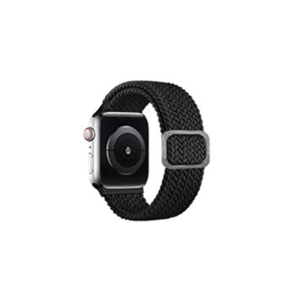 CLZ942 Apple Watch 38mm Star Kordon - Ürün Rengi : Zigzag Siyah-Yeşil