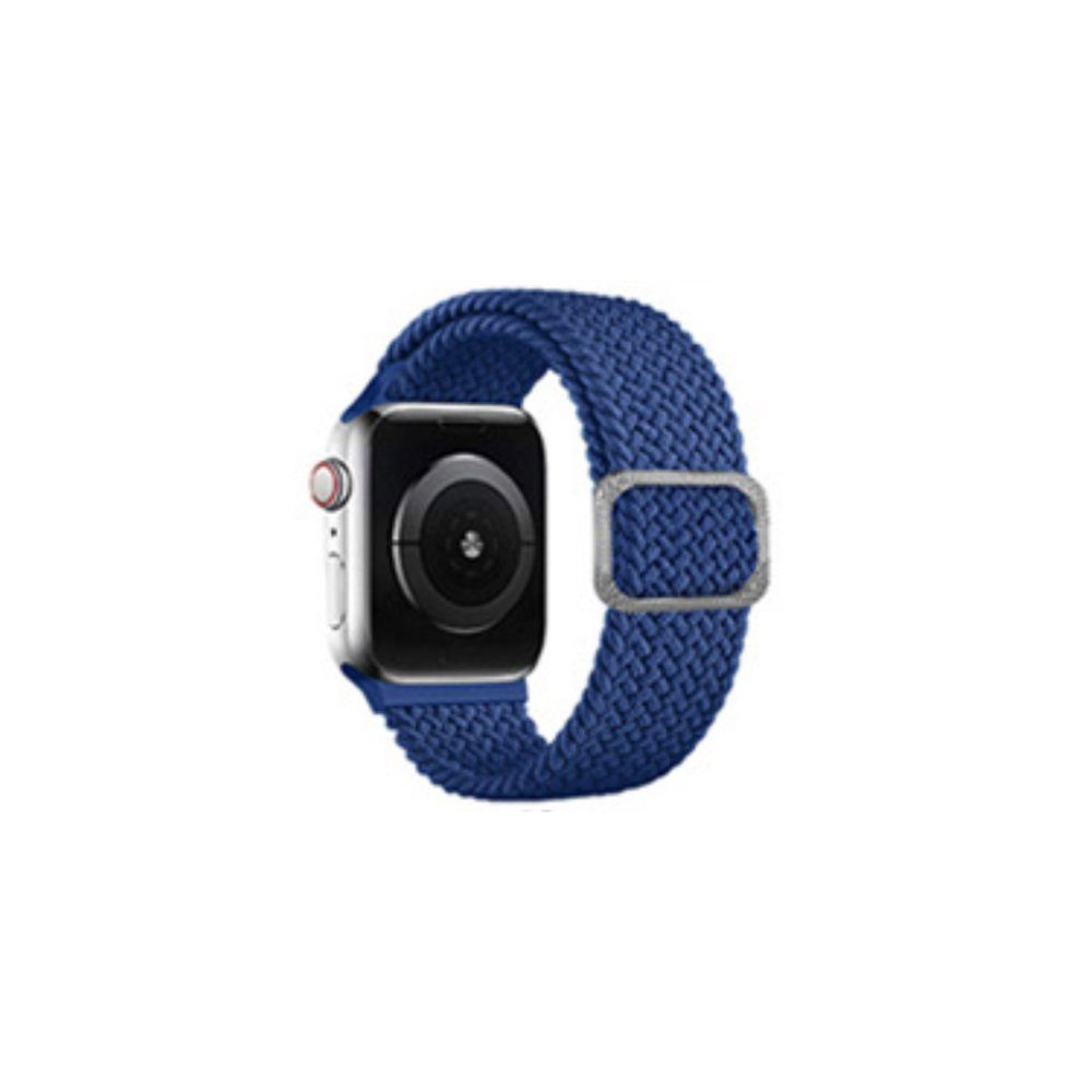 CLZ942 Apple Watch 41mm Star Kordon - Ürün Rengi : Zigzag Yeşil-Mavi