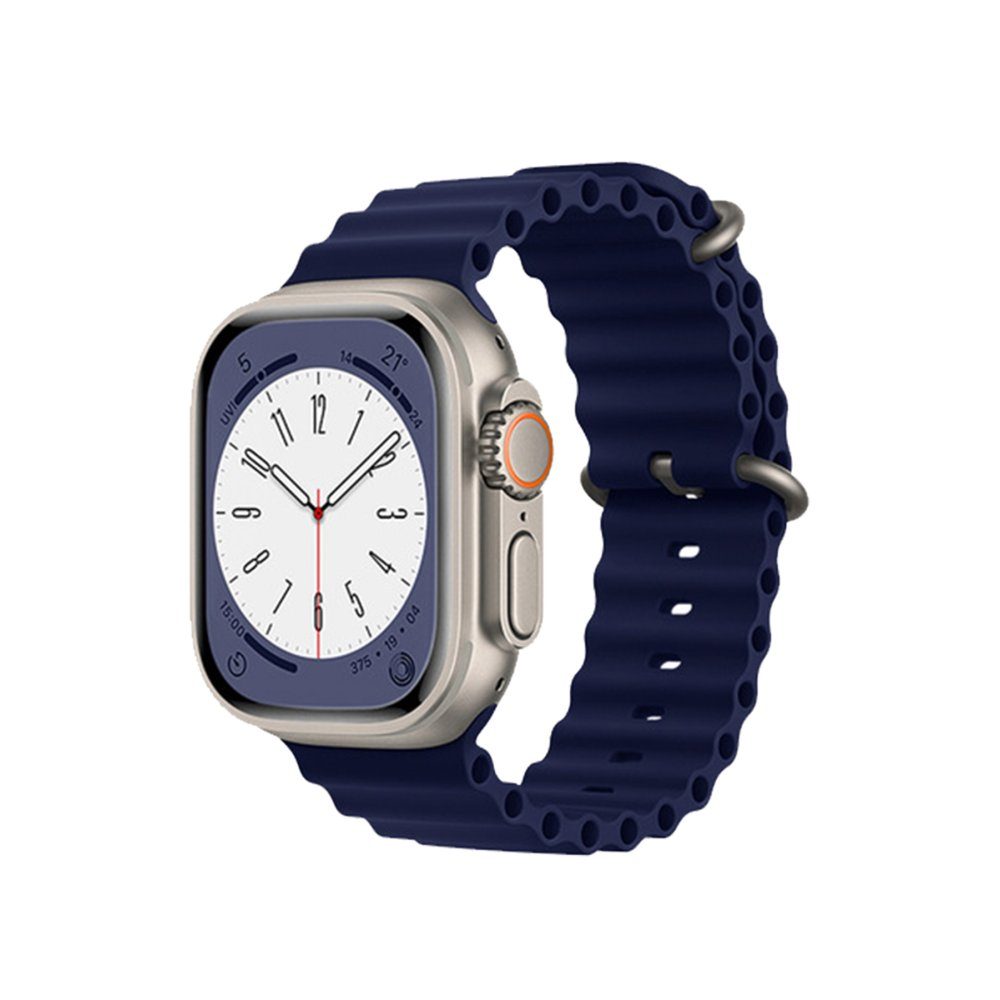 CLZ942 Apple Watch 44mm Ocean Kordon - Ürün Rengi : Mavi