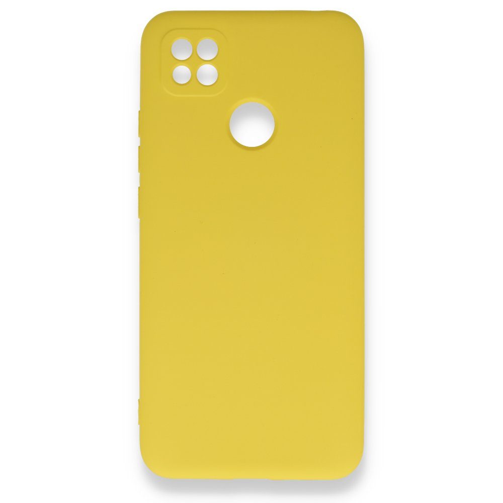 CLZ942 Xiaomi Redmi 9c Kılıf Nano İçi Kadife  Silikon - Ürün Rengi : Sarı