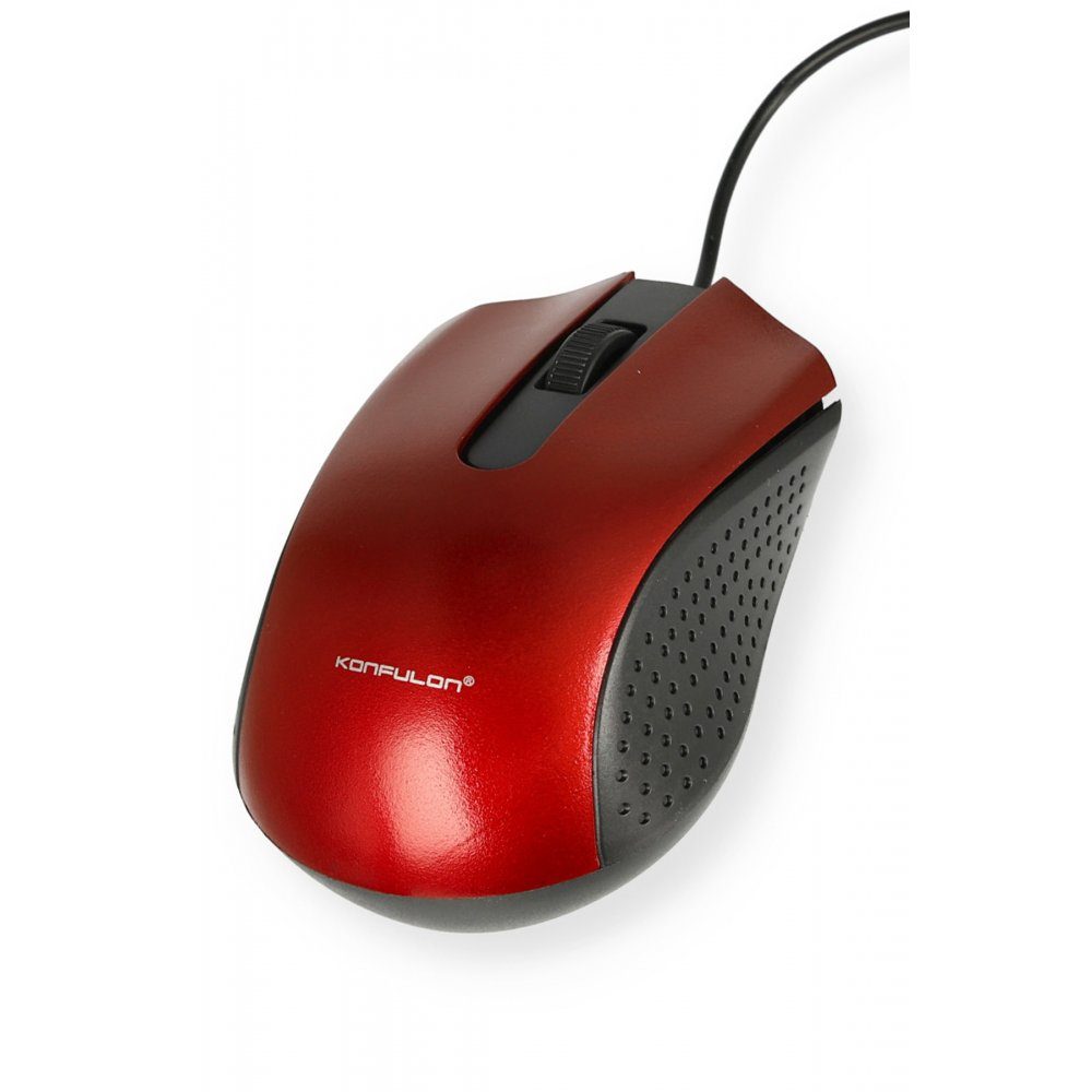 CLZ942 B300 Kablolu Optik Mouse - Ürün Rengi : Kırmızı
