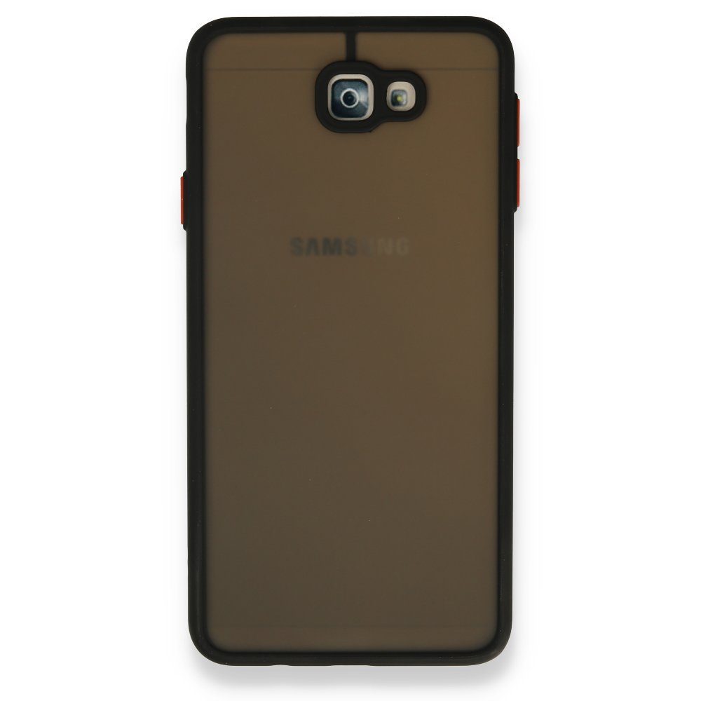 CLZ942 Samsung Galaxy J7 Prime Kılıf Montreal Silikon Kapak - Ürün Rengi : Siyah
