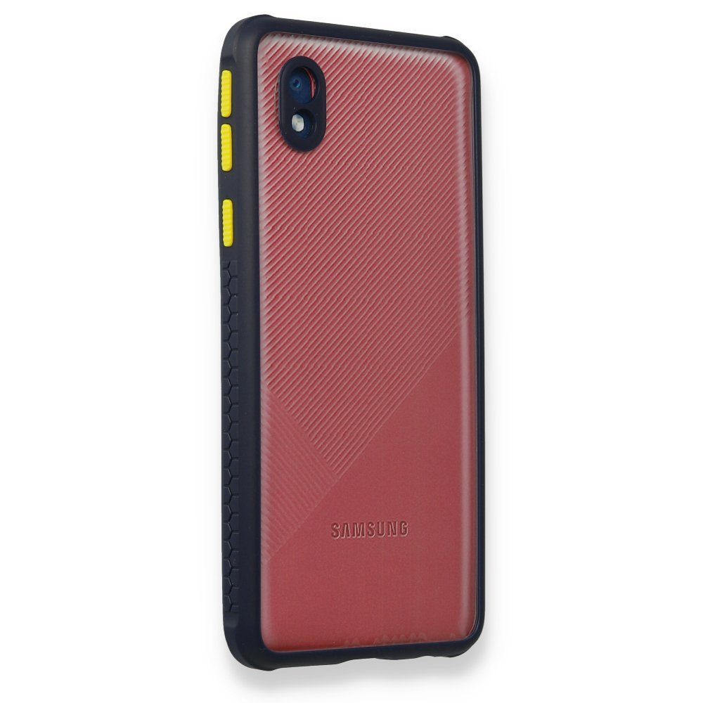 CLZ942 Samsung Galaxy A01 Core Kılıf Miami  Silikon - Ürün Rengi : Lacivert