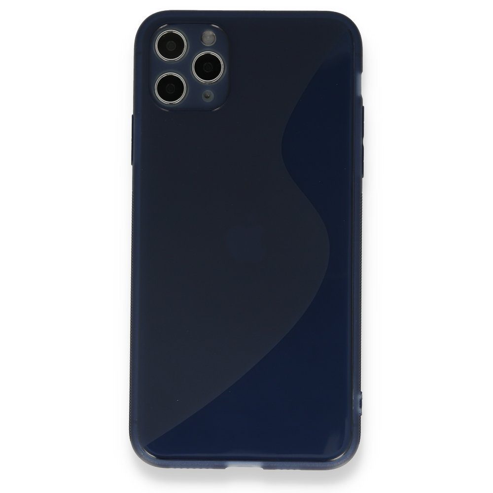 CLZ942 İphone 11 Pro Max Kılıf S Silikon - Ürün Rengi : Mavi