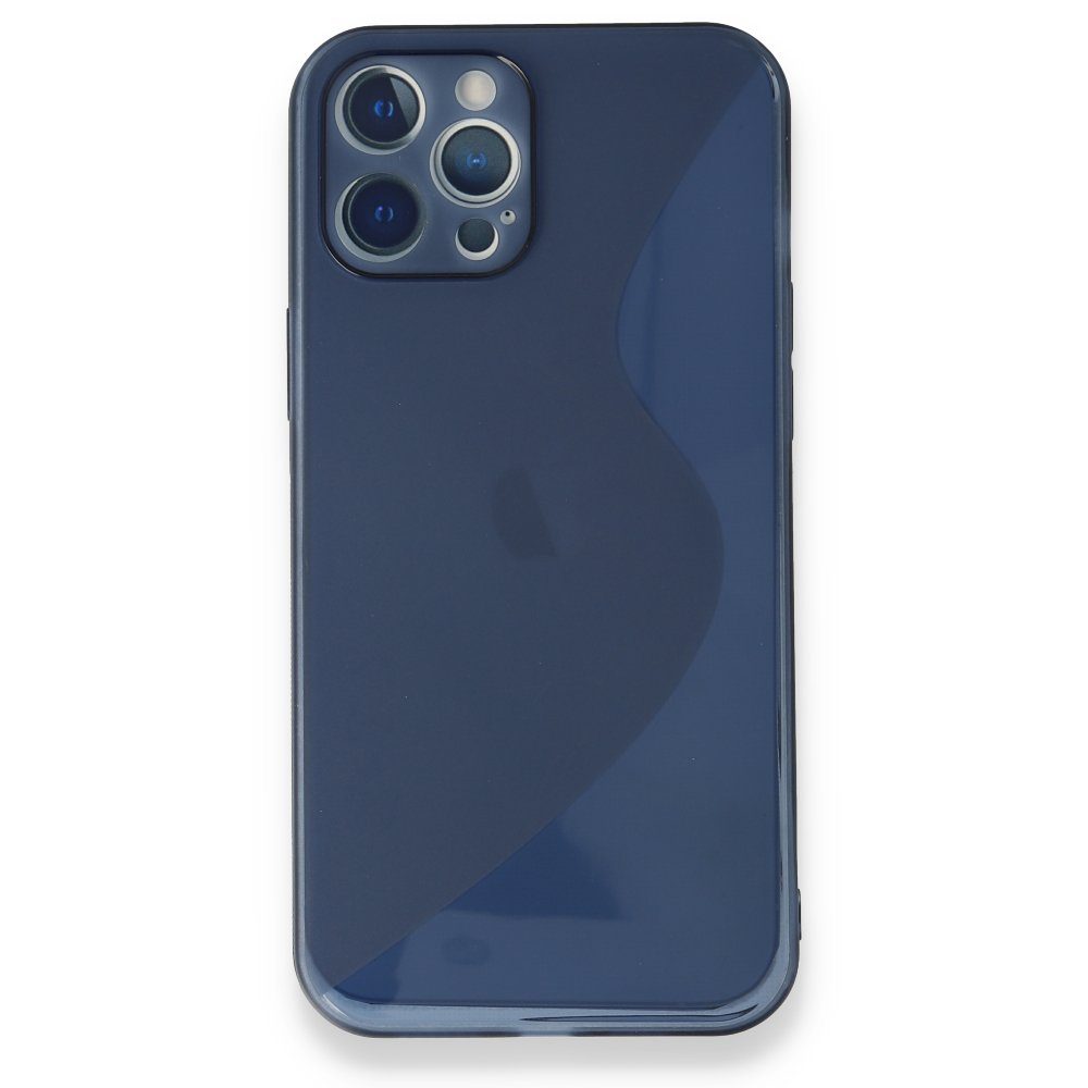 CLZ942 İphone 12 Pro Max Kılıf S Silikon - Ürün Rengi : Gri