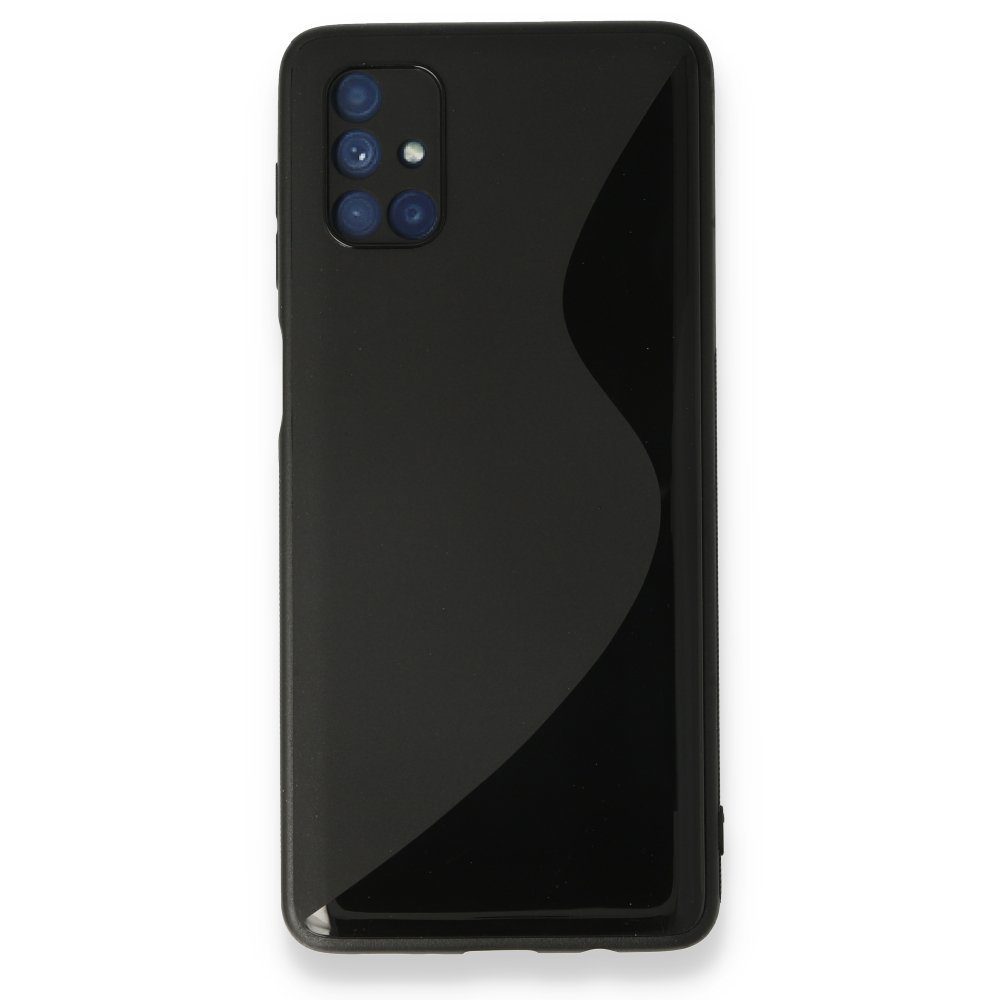 CLZ942 Samsung Galaxy M51 Kılıf S Silikon - Ürün Rengi : Siyah