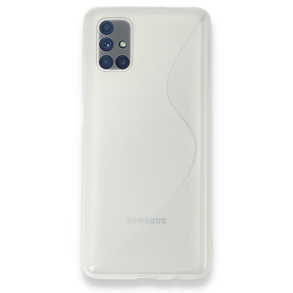 CLZ942 Samsung Galaxy M51 Kılıf S Silikon - Ürün Rengi : Mavi